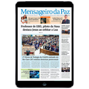 Jornal Mensageiro da Paz – Digital – Assinatura por 1 ano (12 edições)