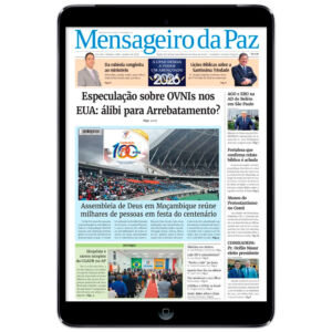 Jornal Mensageiro da Paz – Digital – Assinatura por 1 ano (12 edições)
