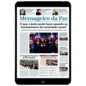 Jornal Mensageiro da Paz – Digital – Assinatura por 1 ano (12 edições)